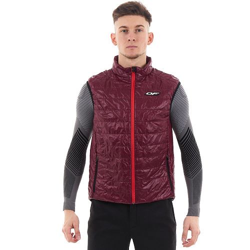 Жилет утеплённый DF VEST 100 Burgundy 2023 