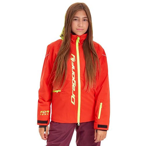 Куртка утепленная Gravity TEENAGER Red - Yellow 2023 