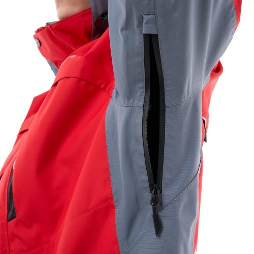 Мембранная куртка QUAD PRO Red - Grey 2024 фото 10