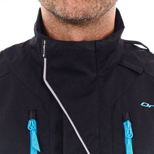 Куртка Эндуро FREERIDE DF Black - Blue 2023 фото 5