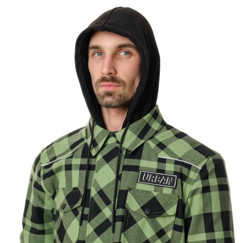 Моторубашка STREETFIGHTER Green с защитой 2024 фото 4