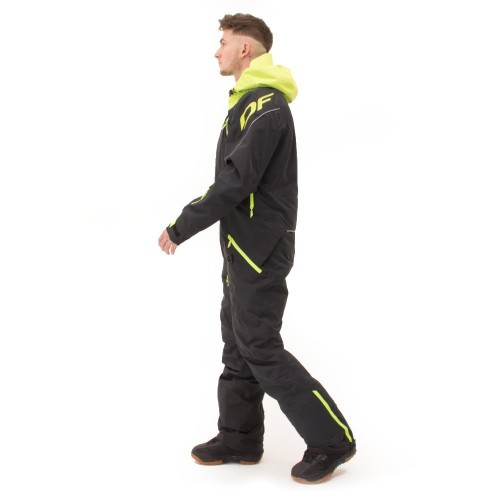 Комбинезон GRAVITY PREMIUM Man Black - Yellow Green 2024 фото 2