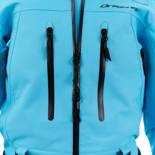 Комбинезон SuperLight 3L Woman Electric Blue 2023 фото 10