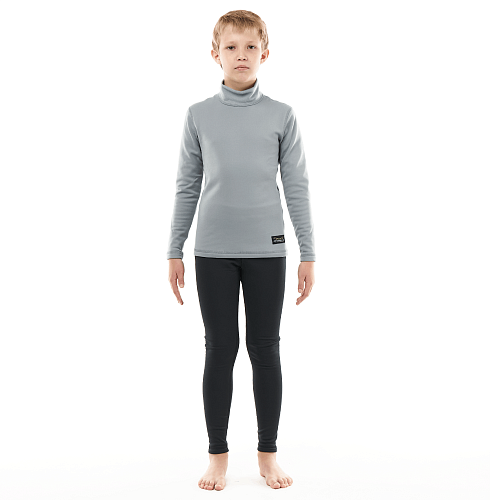 Термобелье Зима высокий ворот FOR TEEN Gray - Black 