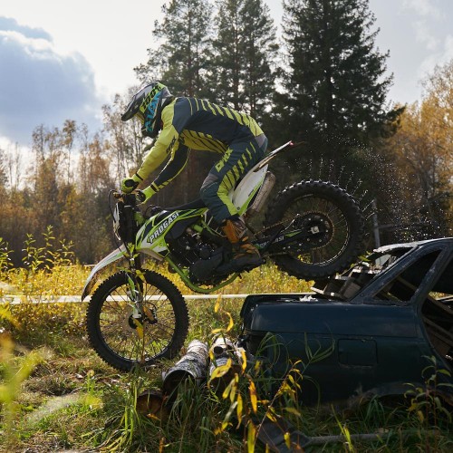 Джерси DFMX CROSS Lime 2024 фото 9