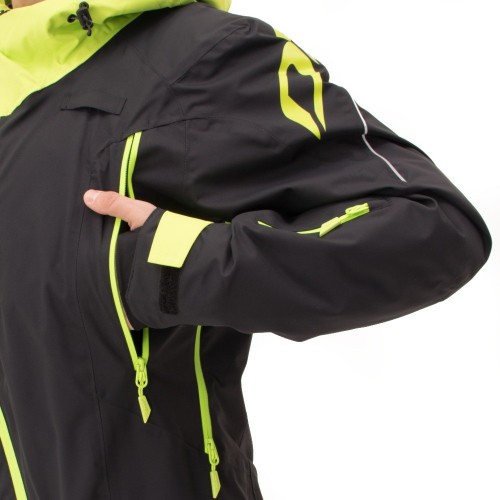 Комбинезон GRAVITY PREMIUM Man Black - Yellow Green 2024 фото 5