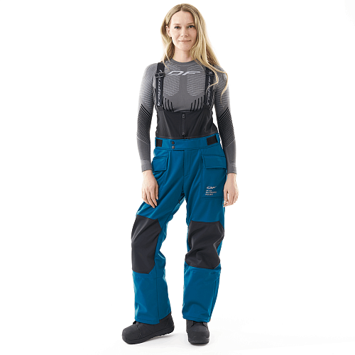 Брюки сноубордические DF UKTUS Woman Dark Ocean 
