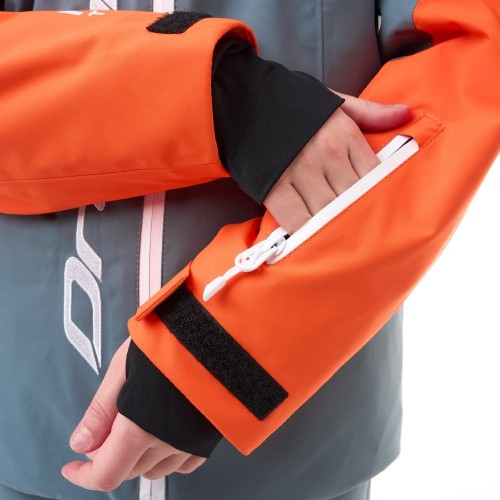 Куртка утепленная GRAVITY Teenager Orange - Grey фото 12