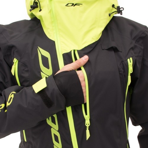 Комбинезон GRAVITY PREMIUM Man Black - Yellow Green 2024 фото 6