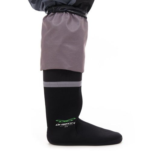 Вейдерсы мембранные QUAD PRO Gray - Black 2023 фото 11