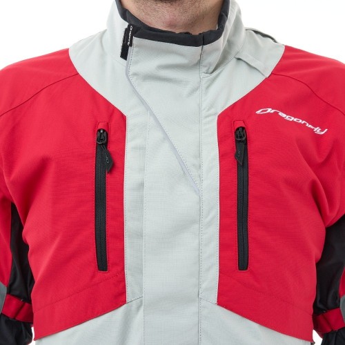Куртка Эндуро Freeride DF Grey-Red 2020 фото 4
