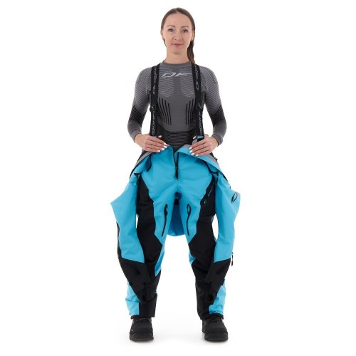 Комбинезон SuperLight 3L Woman Electric Blue 2023 фото 18