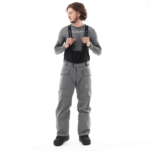 Брюки сноубордические DF UKTUS Man Grey 
