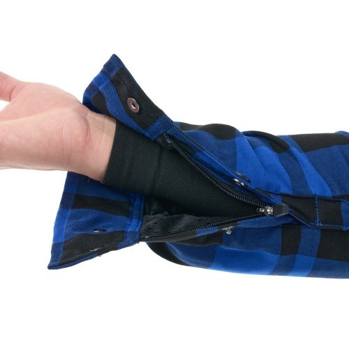 Моторубашка STREETFIGHTER Blue с защитой 2024 фото 15