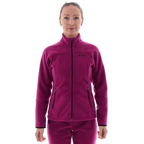 Женская флисовая кофта Level. Purple Black                    