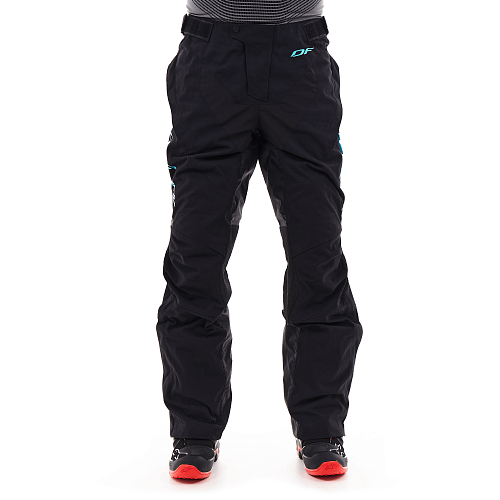 Штаны Эндуро FREERIDE DF Black - Blue 2023 