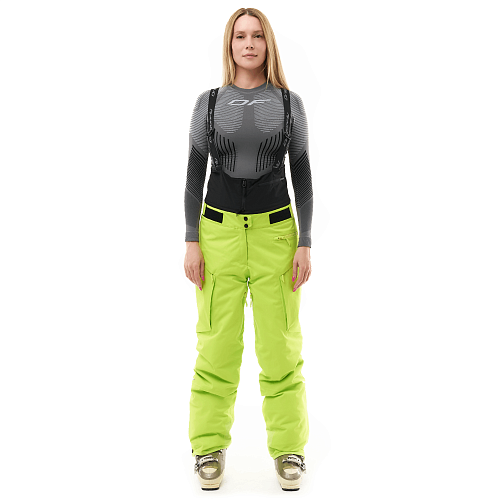 Штаны горнолыжные утепленные GRAVITY Woman Lime 