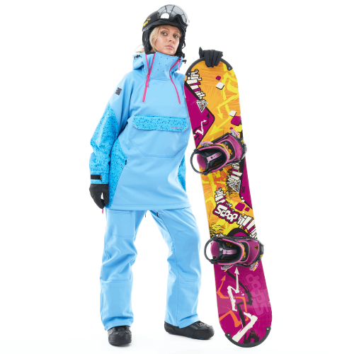 Брюки сноубордические DF UKTUS Woman Blue фото 14