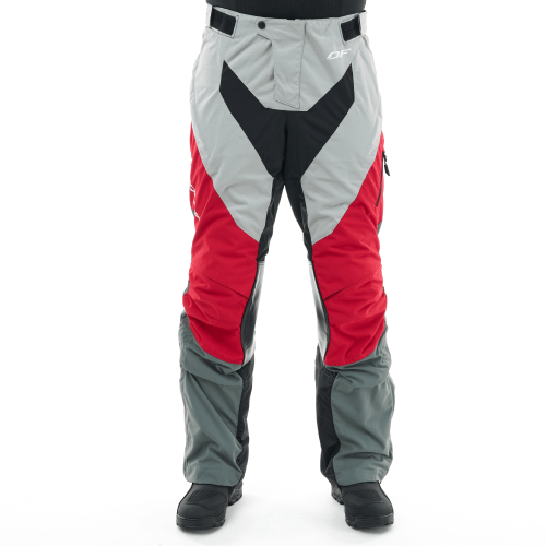 Штаны Эндуро Freeride DF Grey-Red 2020