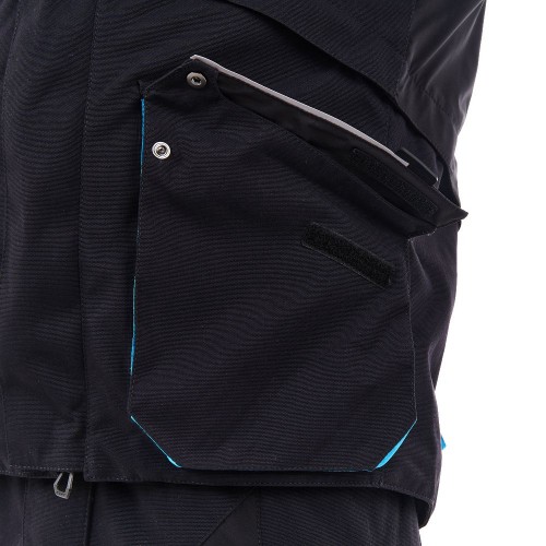 Куртка Эндуро FREERIDE DF Black - Blue 2023 фото 10