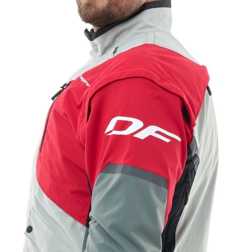 Куртка Эндуро Freeride DF Grey-Red 2020 фото 13
