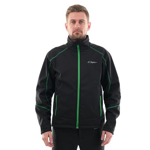 Куртка Explorer Black-Green мужская, Softshell 