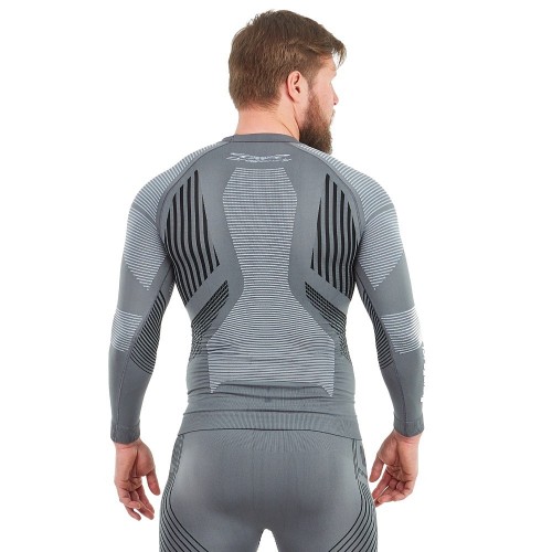 Термофутболка DF 3DTHERMO GREY с длинным рукавом фото 3
