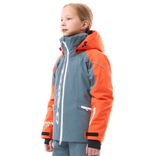 Куртка утепленная GRAVITY Teenager Orange - Grey фото 2
