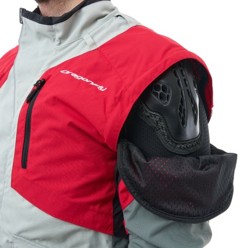 Куртка Эндуро Freeride DF Grey-Red 2020 фото 14