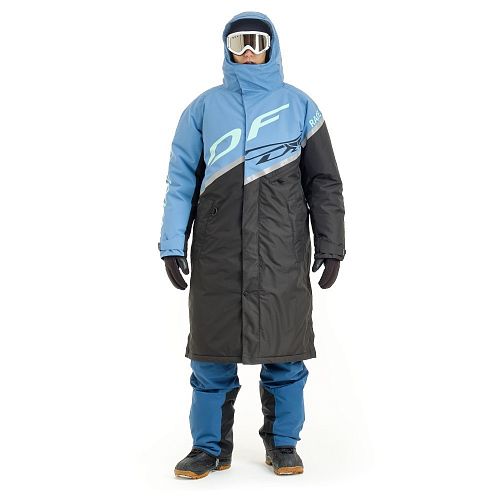 Плащ зимний Race Coat Man Smoke Blue 2023                    