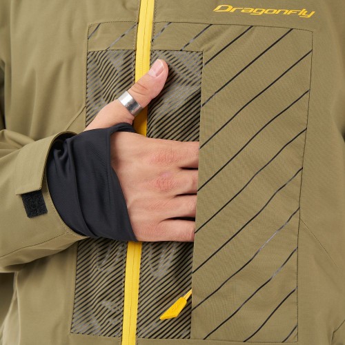 Куртка сноубордическая DF BALANCE Olive фото 10