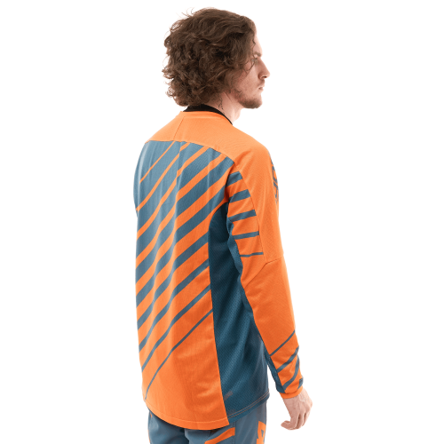 Джерси DFMX CROSS Orange 2024 фото 3