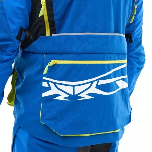 Куртка Эндуро Freeride DF Blue-Yellow фото 12