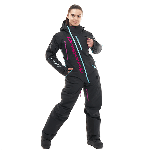 Комбинезон GRAVITY PREMIUM Woman Black - Pink 2024 