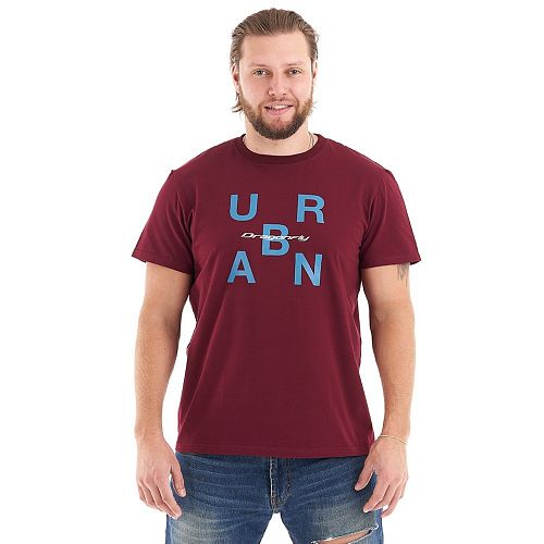 Футболка с принтом. Summer. URBAN collection. Marsala. M 