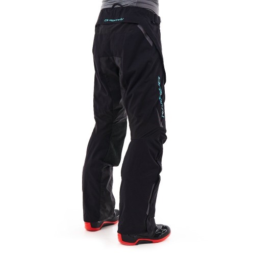 Штаны Эндуро FREERIDE DF Black - Blue 2023 фото 3