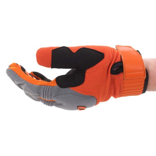 Перчатки DF ENDURO Gray-Orange-Black фото 5