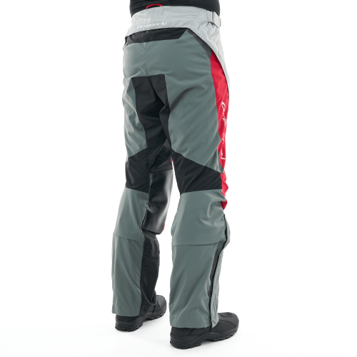 Штаны Эндуро Freeride DF Grey-Red 2020 фото 3