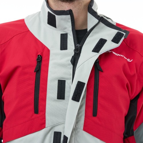 Куртка Эндуро Freeride DF Grey-Red 2020 фото 5