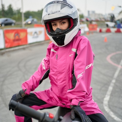 Куртка - дождевик EVO Woman Pink (мембрана) 2023 фото 15