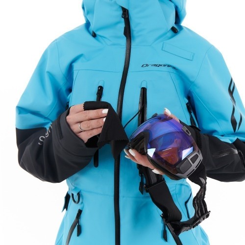 Комбинезон SuperLight 3L Woman Electric Blue 2023 фото 11