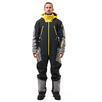 Комбинезон EXTREME 2.0 Man Black - Yellow - Grey 2024 Утепленный (100) 
