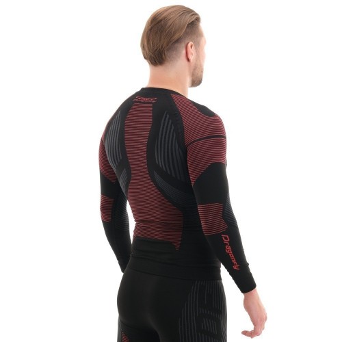 Термофутболка DF 3DTHERMO RED с длинным рукавом фото 3