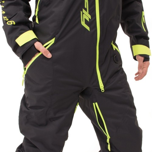 Комбинезон GRAVITY PREMIUM Man Black - Yellow Green 2024 фото 10