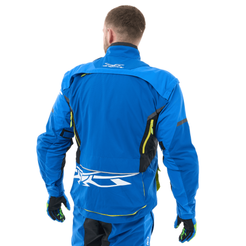 Куртка Эндуро Freeride DF Blue-Yellow фото 3