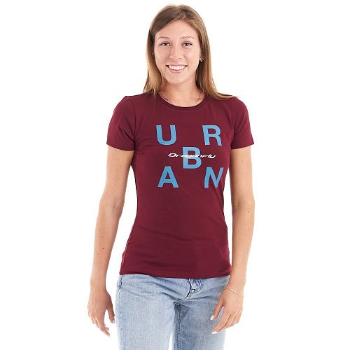 Футболка с принтом Summer. URBAN collection. Marsala. W 