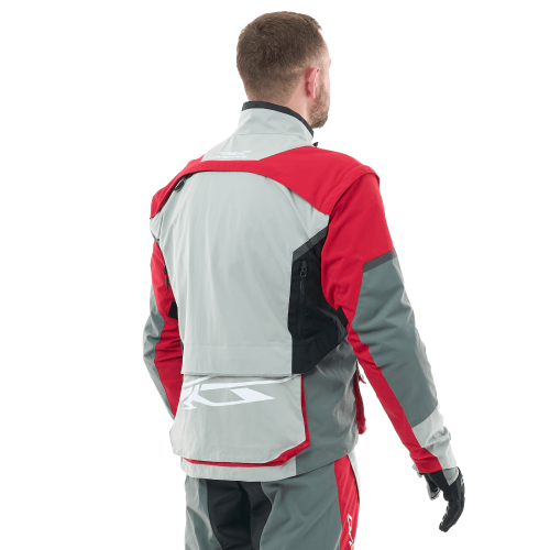 Куртка Эндуро Freeride DF Grey-Red 2020 фото 3