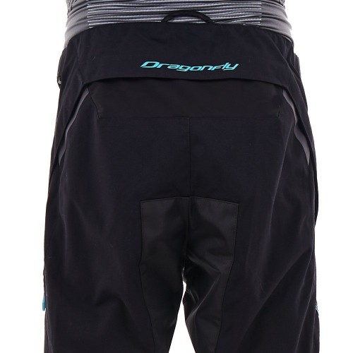 Штаны Эндуро FREERIDE DF Black - Blue 2023 фото 7
