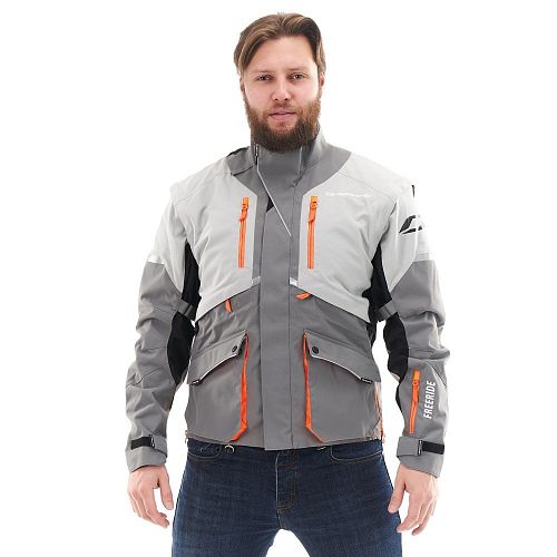 Куртка Эндуро Freeride DF Dark Grey-Orange 