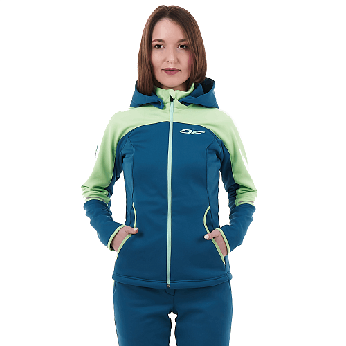 Куртка женская с капюшоном Explorer 2.0 Green Dragonfly 
